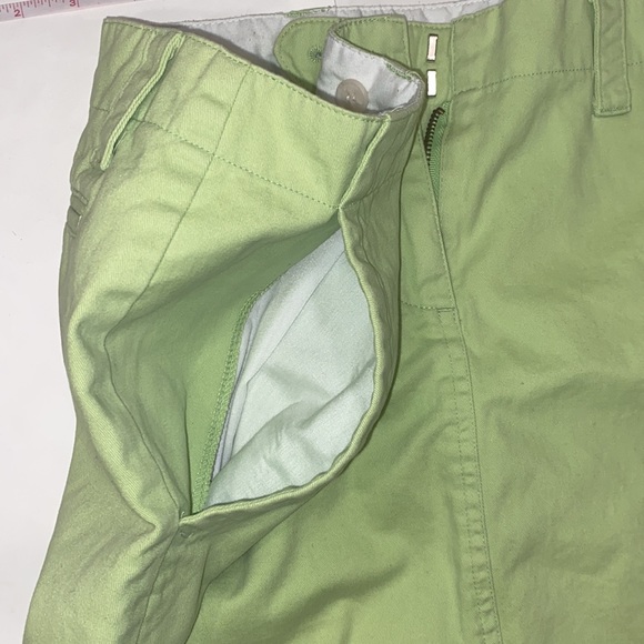 🎉HP🎉 Nantucket Brand Skirt Lime Green Chino Mini cotton Size 6 - Picture 8 of 9